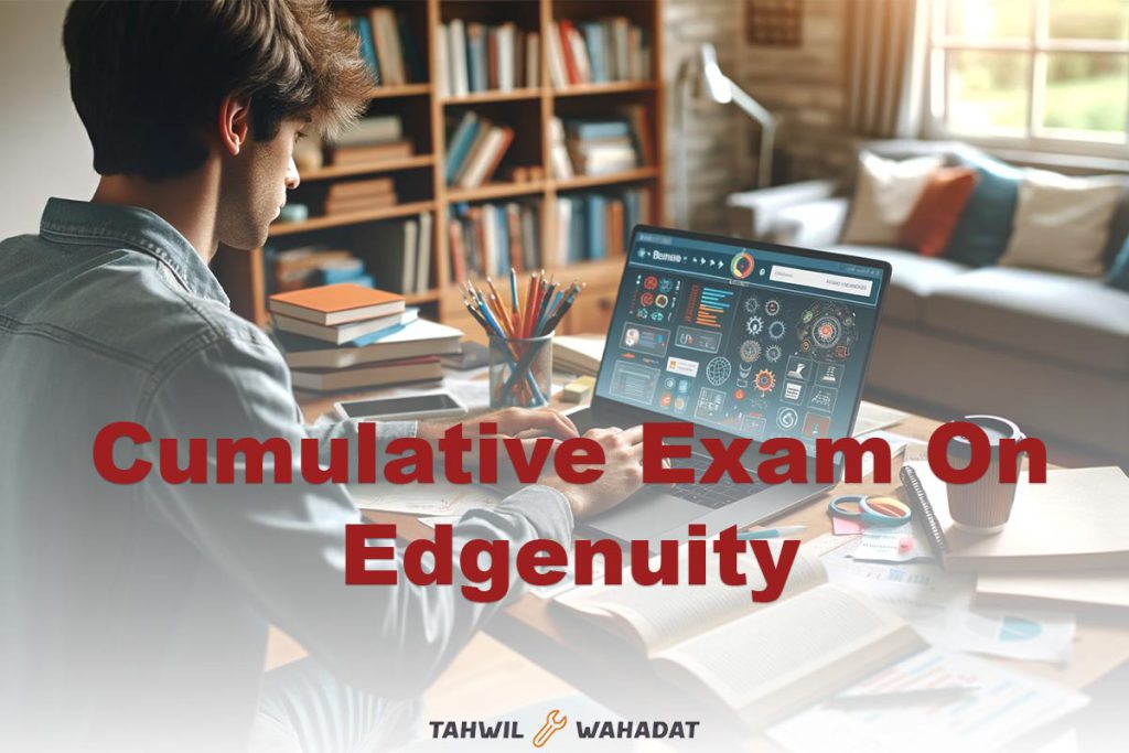 Cumulative Exam On Edgenuity