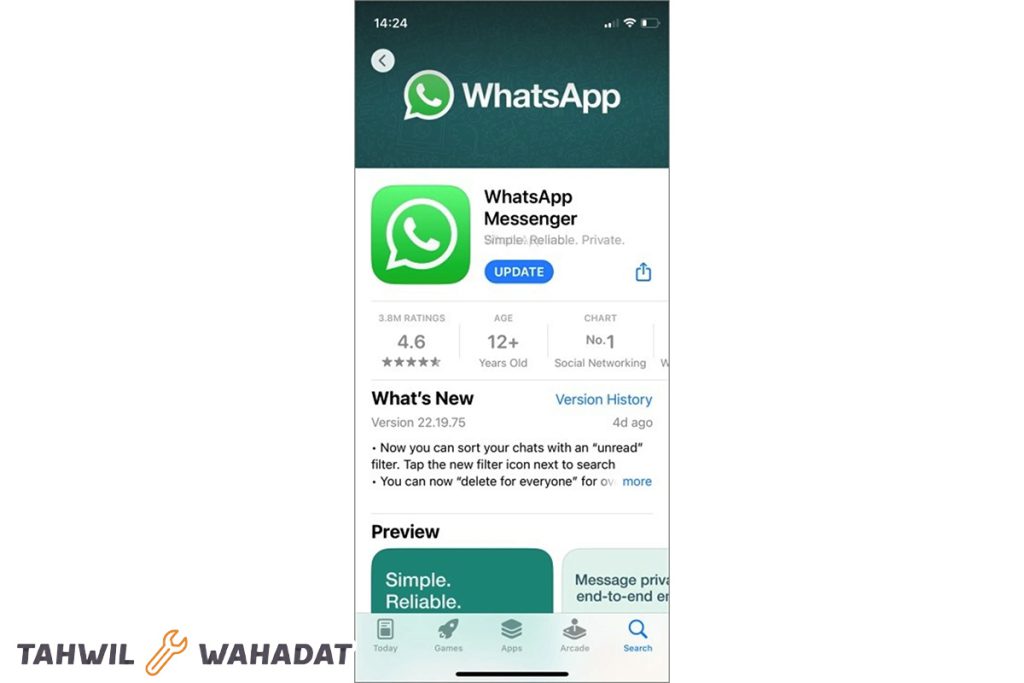 WhatsApp for Iphone