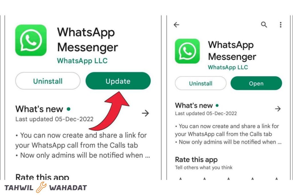 Whatsapp in Google Play